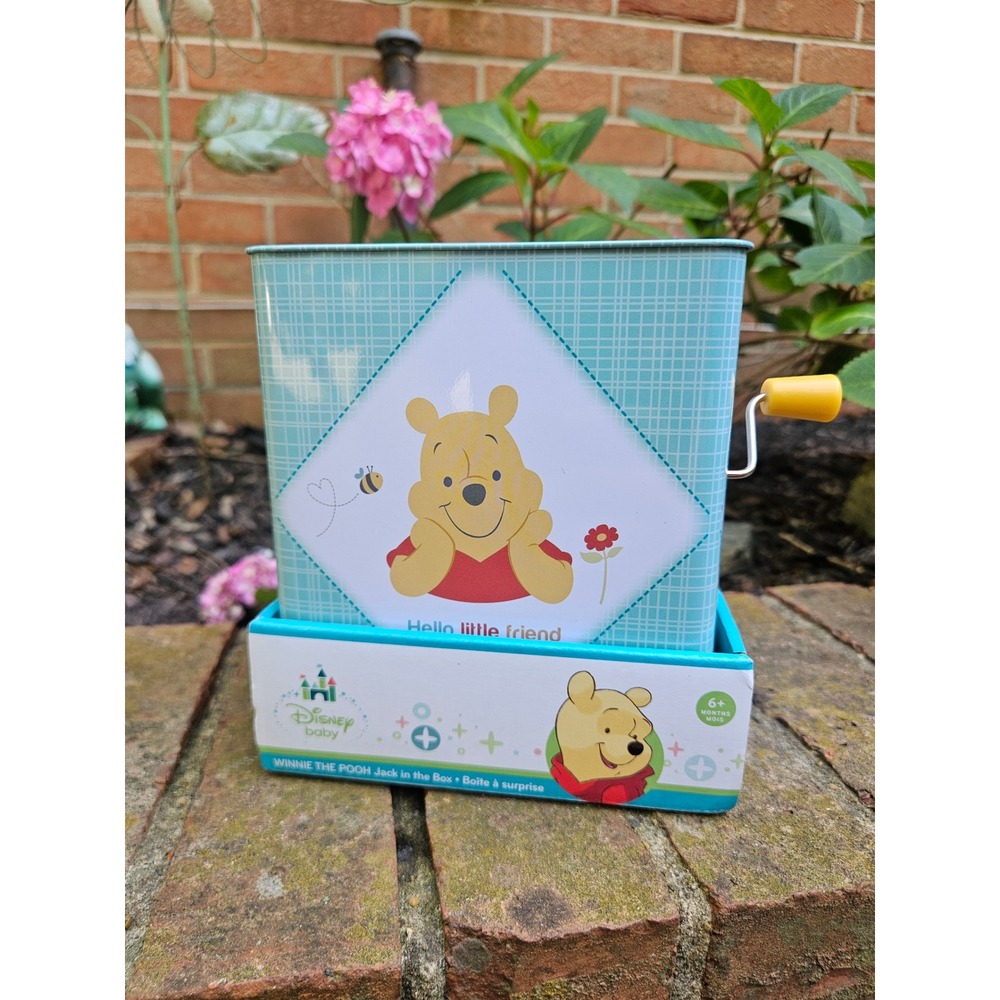 NEW Disney Baby Winnie the Pooh Jack in the Box
